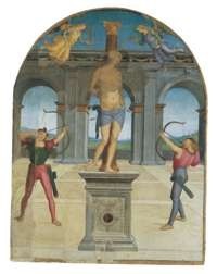 immagine classica di San Sebastiano