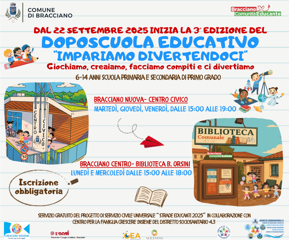 locandina doposcuola