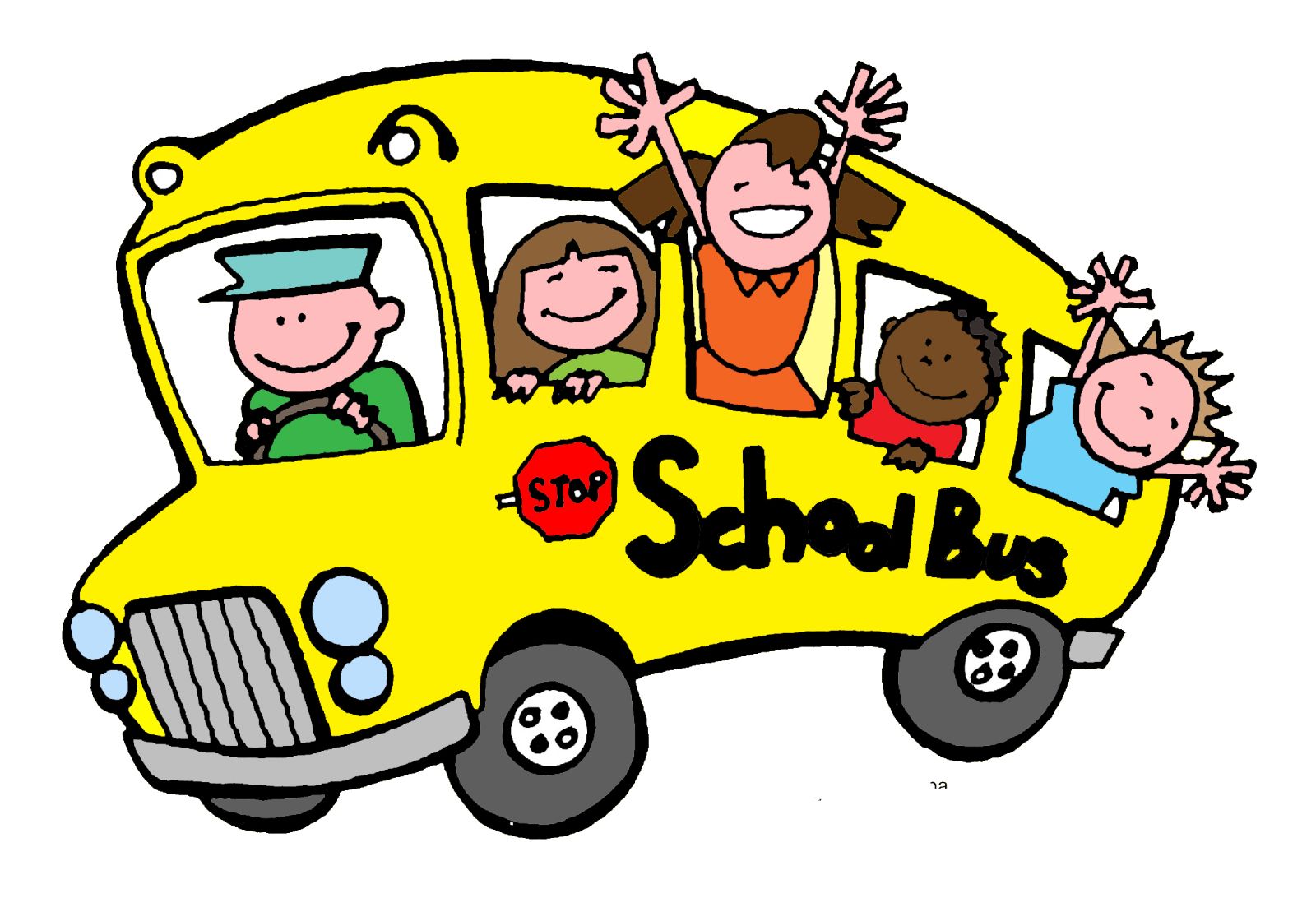 disegno di scuolabus
