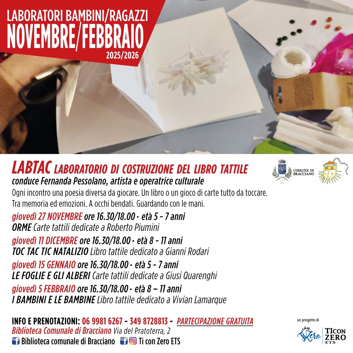 LOCANDINA DELLE LEZIONI