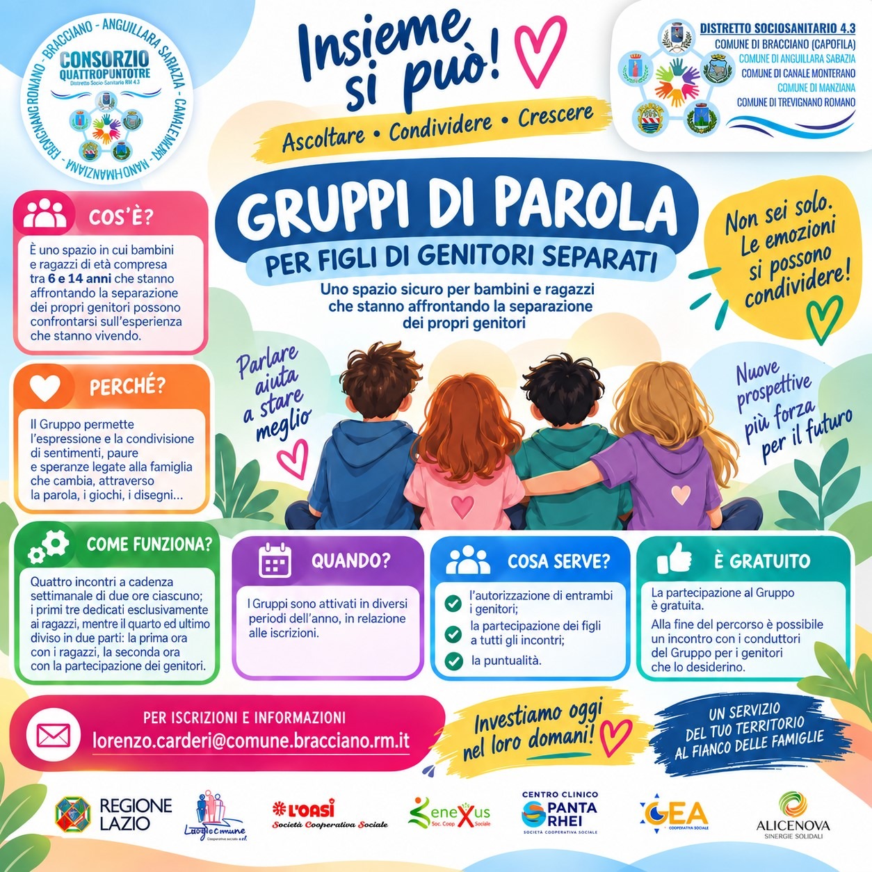 locandina del servizio offerto