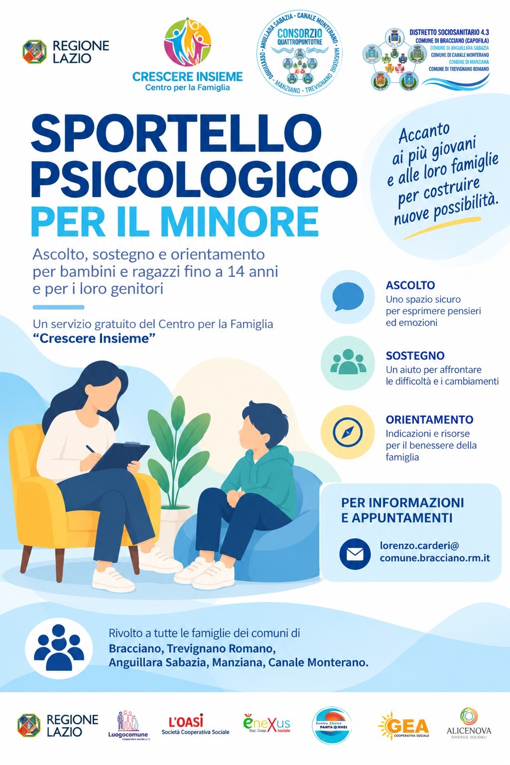 locandina del servizio